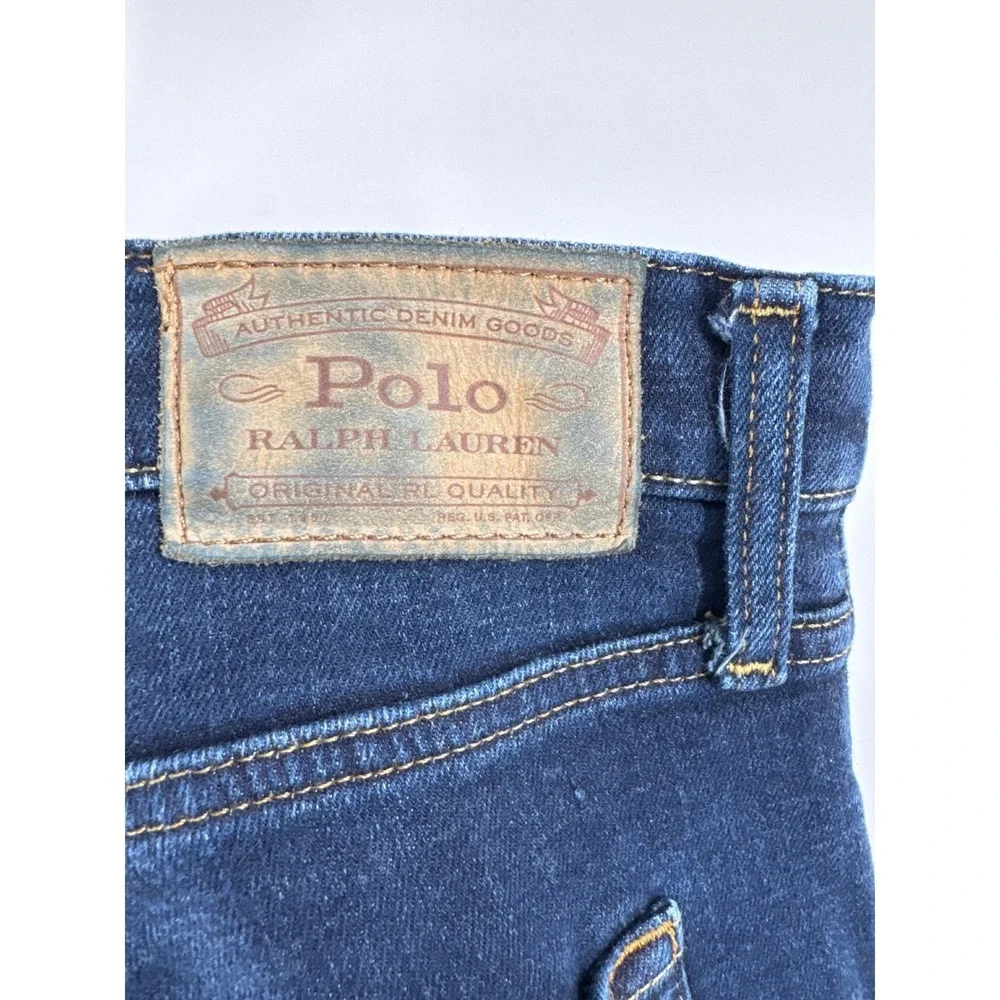 Polo Ralph Lauren Jeans Mens‎ 42x34 Blue Hampton Relaxed Straight Denim Pants